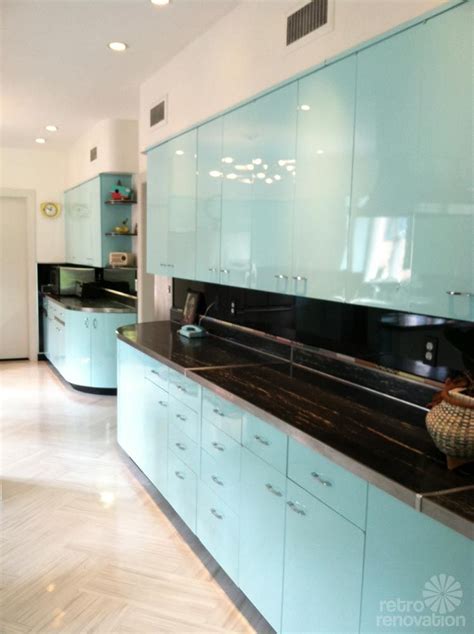 refinishing steel cabinets|painting vintage metal kitchen cabinets.